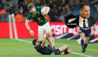 All Blacks aren't 'hiding' from three Springboks defeats as NZ Rugby CEO refuses to 'blame' officials
