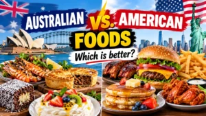 Australian vs. American Foods