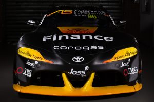 The #96 Brad Jones Racing Toyota Supra of Macauley Jones and Jordan Boys.