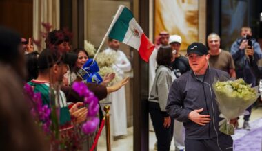 Canelo Alvarez Cannot Hide On The Ropes Against Christian Mbilli