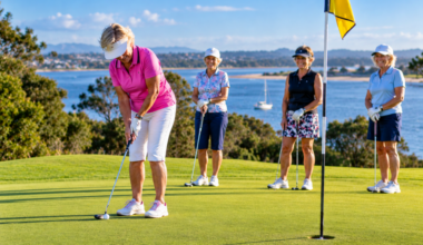 Women golfers enjoying a round of Nine Hole Golf in Ballina