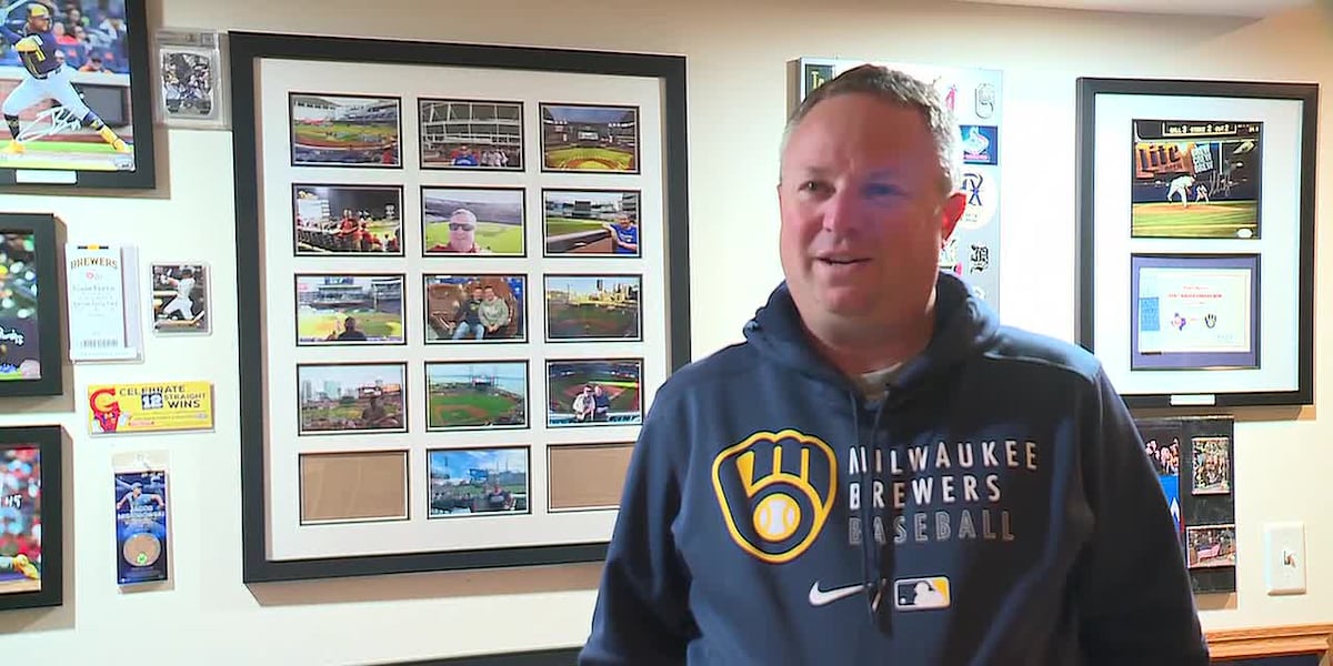 Sun Prairie man goal of visiting all 30 stadiums coincides with World Series