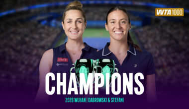 Dabrowski, Stefani capture Wuhan doubles crown, third title in a row