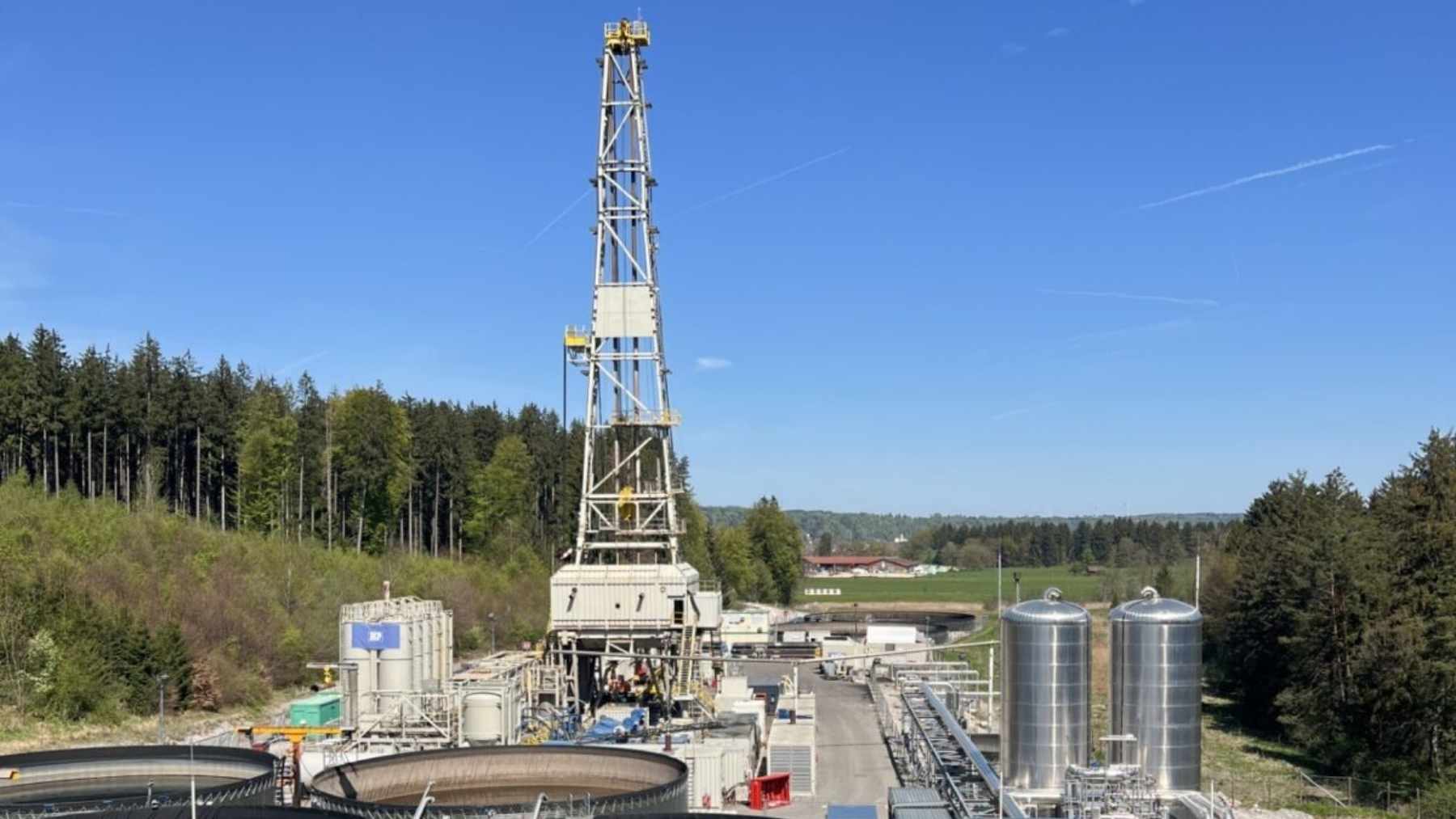 Two drilling rigs bored 31 miles of hole under a Bavarian town, two shafts 13,894 feet deep and twelve 2.2-mile side tunnels through 338-degree rock, in 27 months against 107 days planned, and the loop makes 2 megawatts of the 8.2 it was built for, so the rigs went home