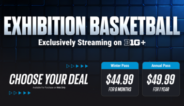 B1G+ Presents Exclusive Coverage of More Than 40 Basketball Exhibitions