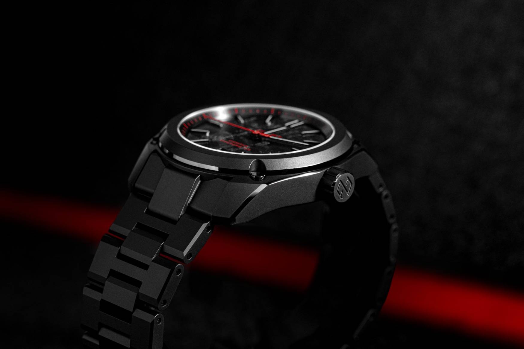 Formex Essence Ceramica Dark Matter RedShift Side profile