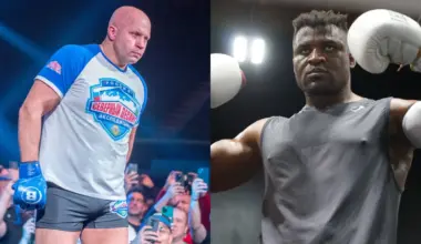 Muay Thai fighter Numsurin Chor Ketwina enters the arena