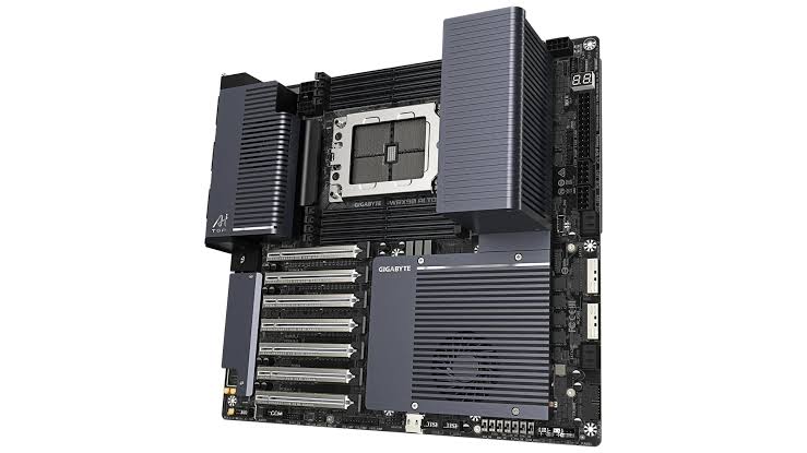 GIGABYTE Unveils WRX90 AI TOP Motherboard With Support for Up to 9 GPUs and 2TB of RAM