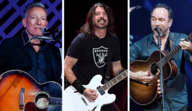 Springsteen, Foo Fighters and Dave Matthews headline protest concert