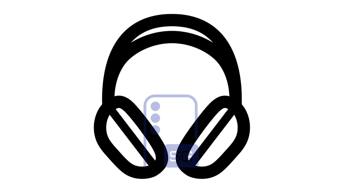 Illustration of the Galaxy H1 (SM-U700) over-ear headphones from Samsung's app