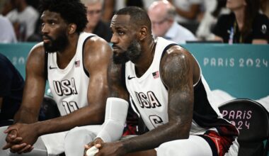 LeBron James debunks NBA commentator's rumours about Joel Embiid's practice issues