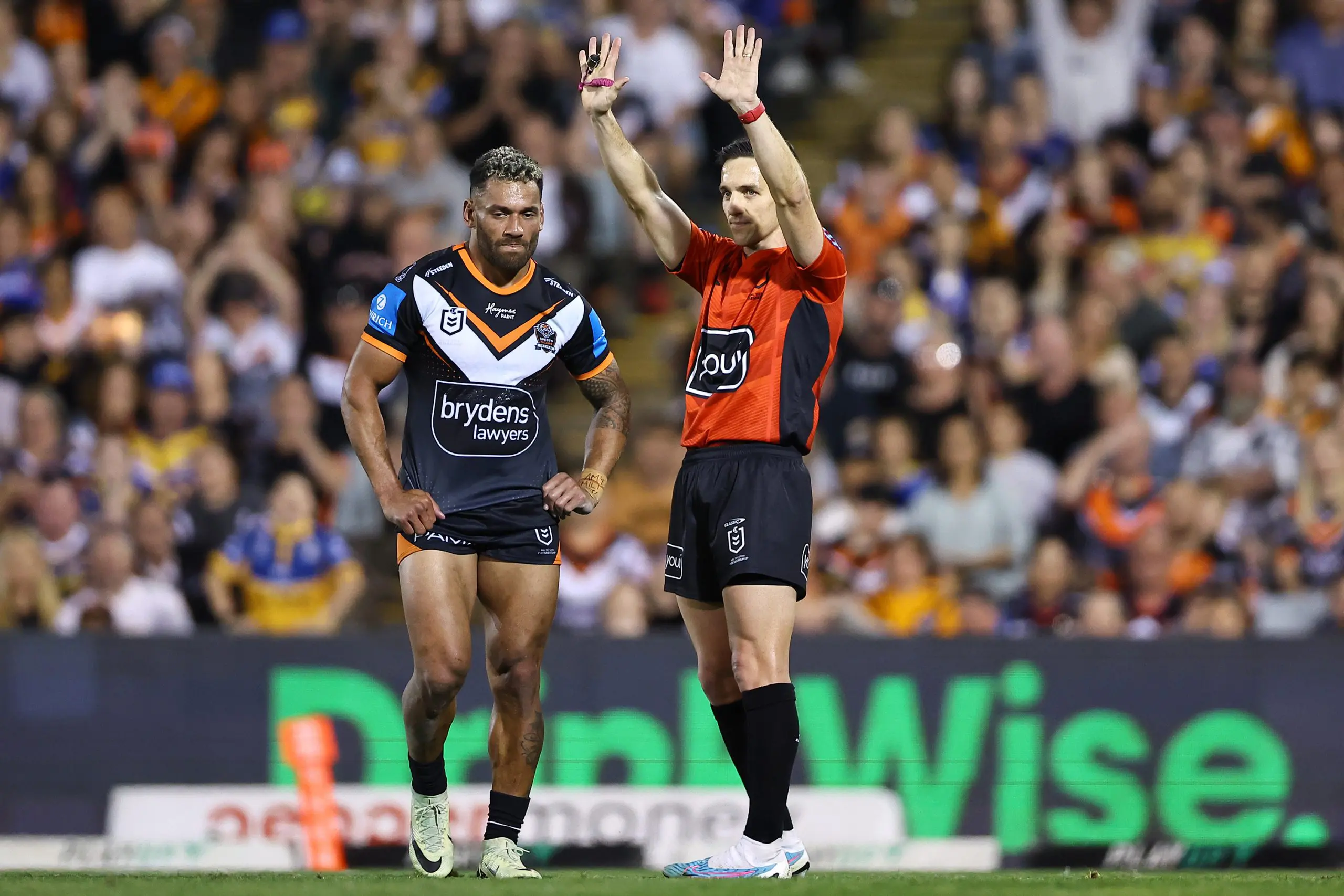 NRL Rd 27 - Tigers v Eels