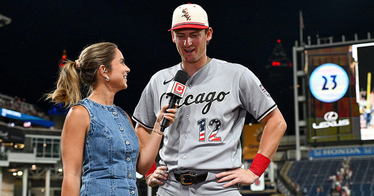 White Sox TV reporter, Padres wife Brooke Fletcher is pulling double duty this postseason