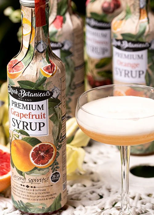 Grapefuit Syrup, Drink Botanicals Ireland. Pic: drinkbotanicalsireland.ie