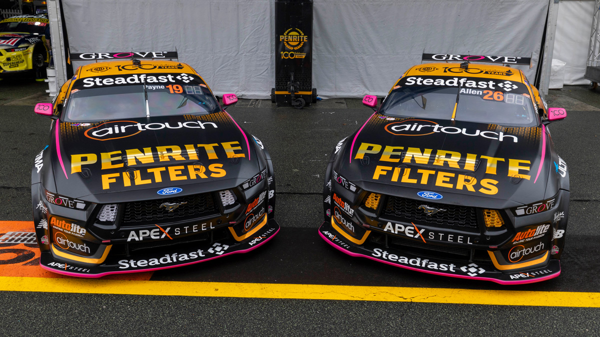 Supercars Gold Coast: Grove Racing livery for Matt Payne, Kai Allen, 2026