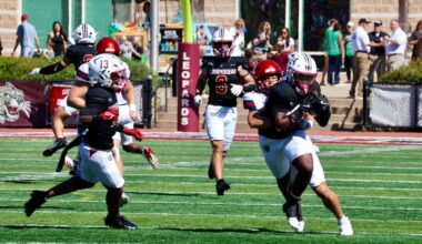Football collapses to No. 17 Richmond after hot start – The Lafayette