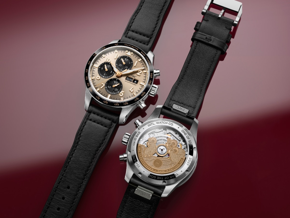 Iwc pilot's watch performance chronograph 41 year of the goat 1