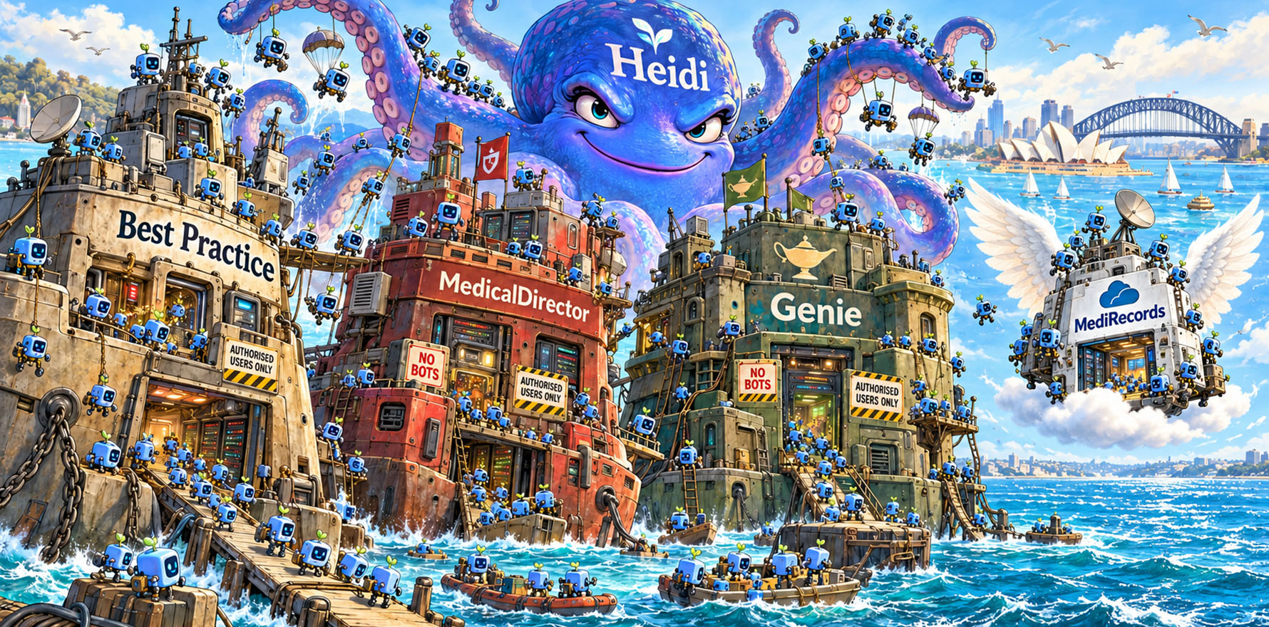Heidi II is almost certainly breaching PMS user agreements, deliberately