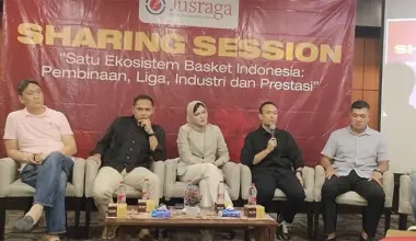 Basketball: Jusraga Holds Discussion on the Indonesian Basketball Ecosystem, Highlighting Coaching, Regulations, and National Team Achievements - ObserverID
