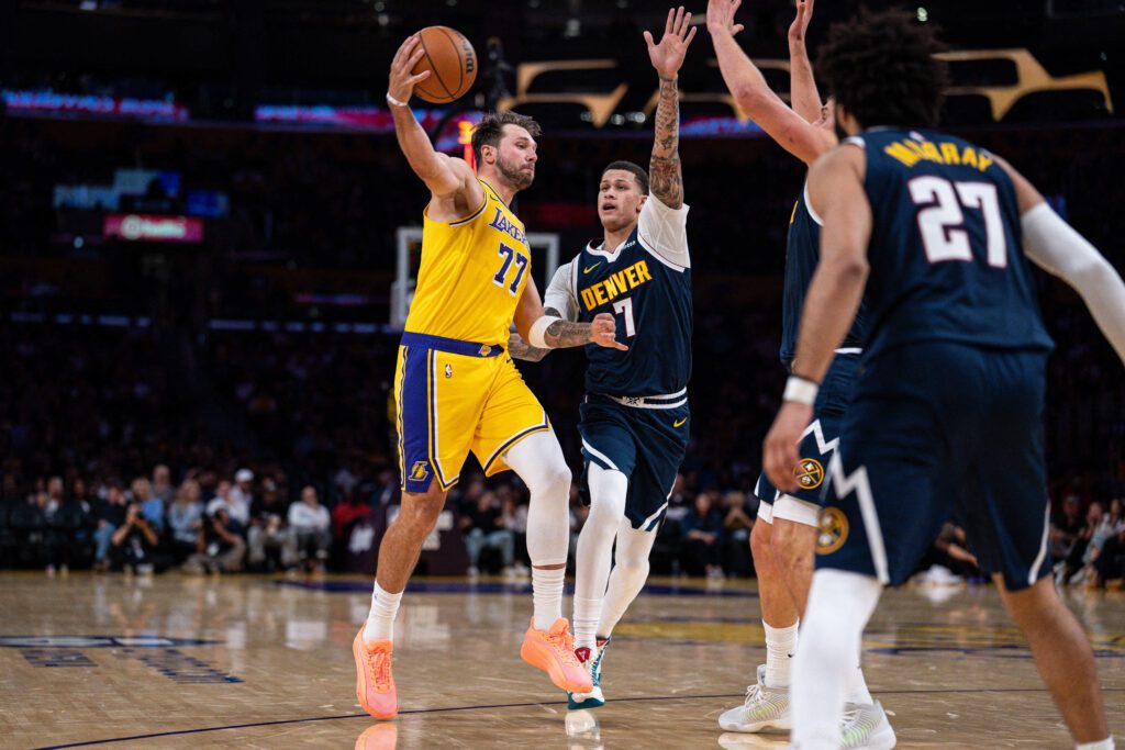 Lakers Player Ratings: Doncic And Reaves Go Cold In Blowout Loss Against Nuggets
