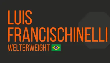 Luis Francischinelli UFC Welterweight fighter profile