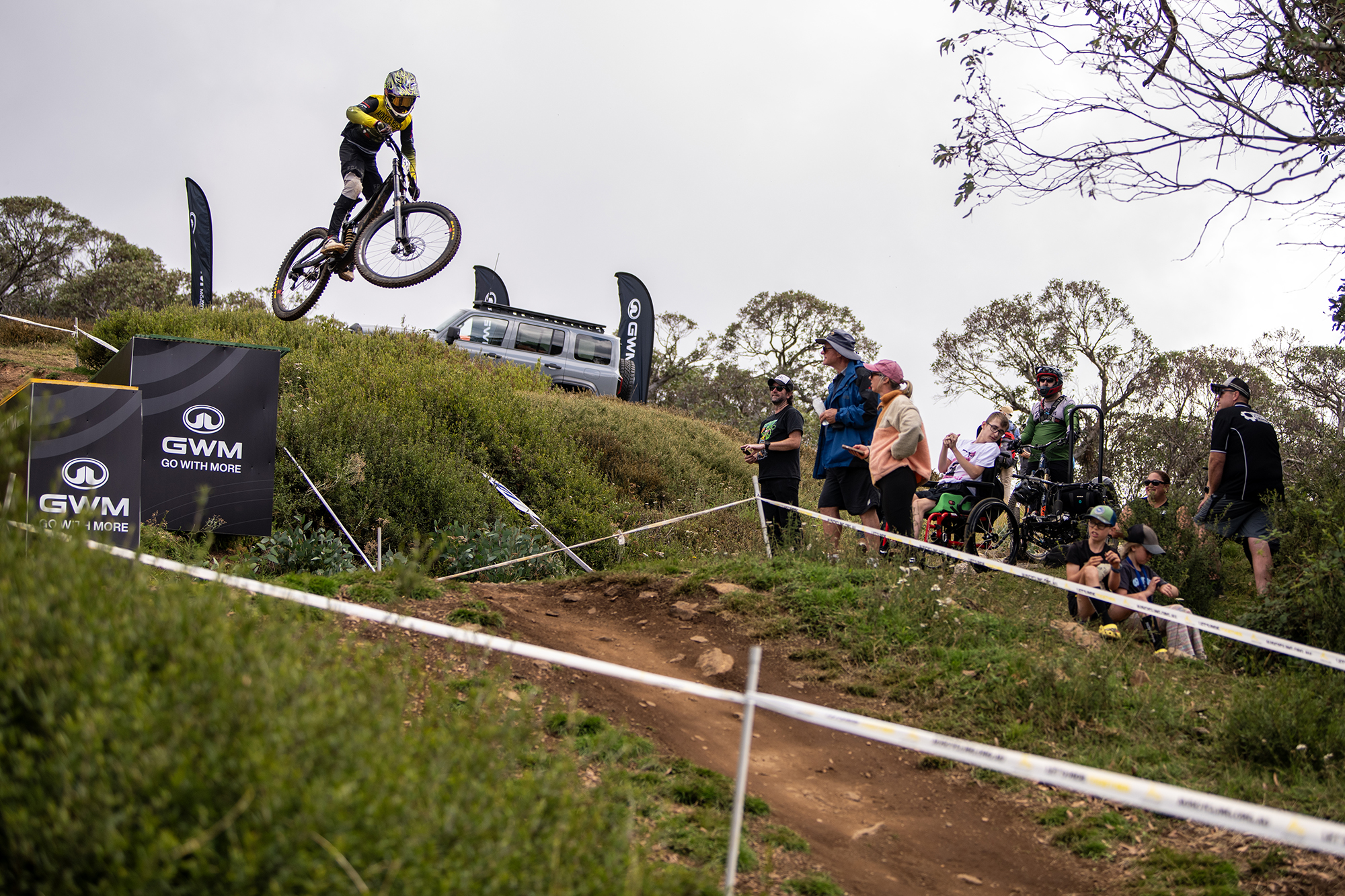 Action from the 2026 MTB National Championships. Picture: Matt Rousu.