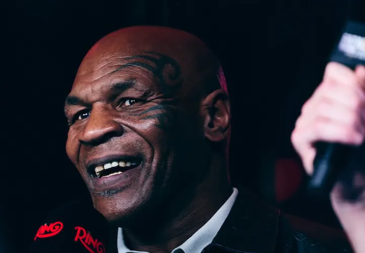 Mike Tyson Photo: Geoffrey Knott / Matchroom Boxing