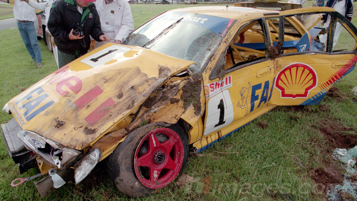 Why Bathurst 1000 winning Dick Johnson, John Bowe Ford Falcon was written off