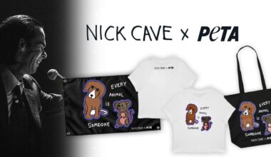 Nick Cave X PETA merch collaboration