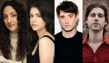 Panta Molesh, Amanda Wear, Adam Fox and Nathanael Vass