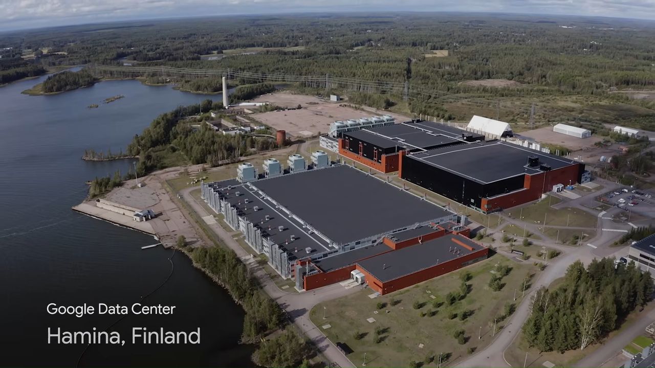 Google's data center plans in Finland