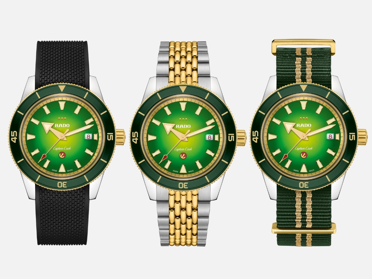 Rado captain cook x cameron green limited edition