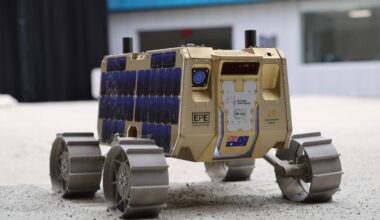 The latest prototype of Australia's $42 million 2030 Moon rover has been revealed