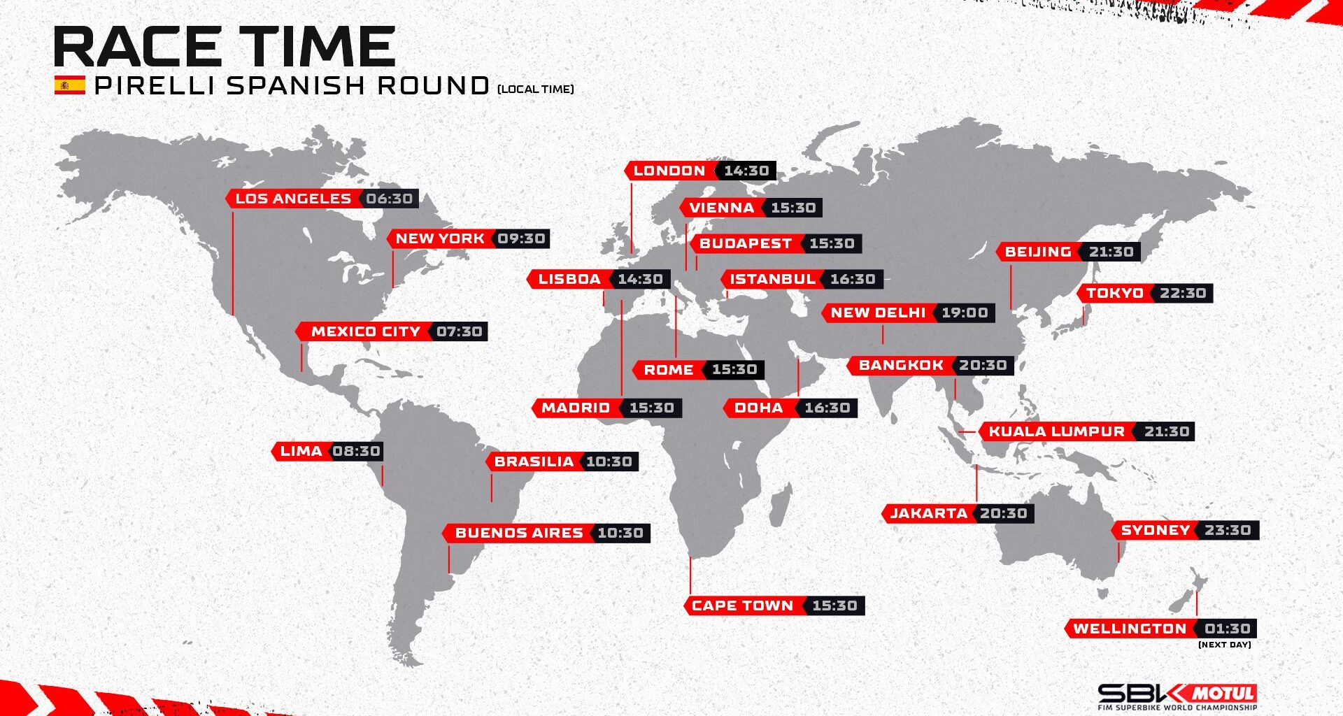 SCHEDULE: Full official schedule for the Jerez’s grand finale to the 2026 season