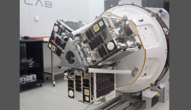 HawkEye 360 Cluster 16 was developed under the SFL Flex Production Program and launched on Oct. 23, 2026. (Image Credit: Business Wire)