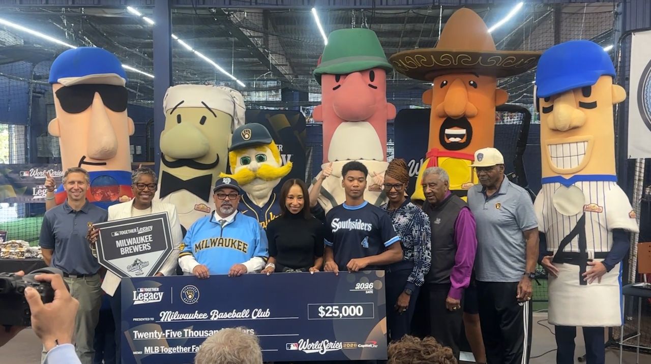 MLB Together donates $25,000 to Milwaukee Baseball Club