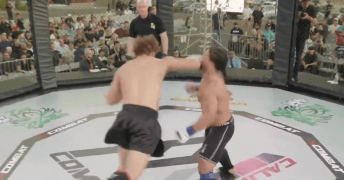 Video! MMA Fighter Channels Inner GSP, Delivers Viral Superman Punch KO