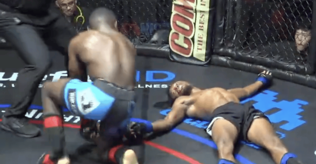 Video: Dwjuan White scores scary knockout with shocking slam