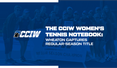 The CCIW Women’s Tennis Notebook: Wheaton Captures Regular-Season Title