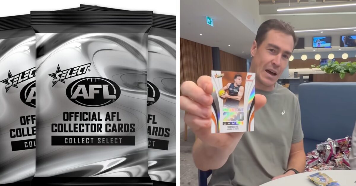 "Extremely disappointed": AFL parts ways with iconic trading card company