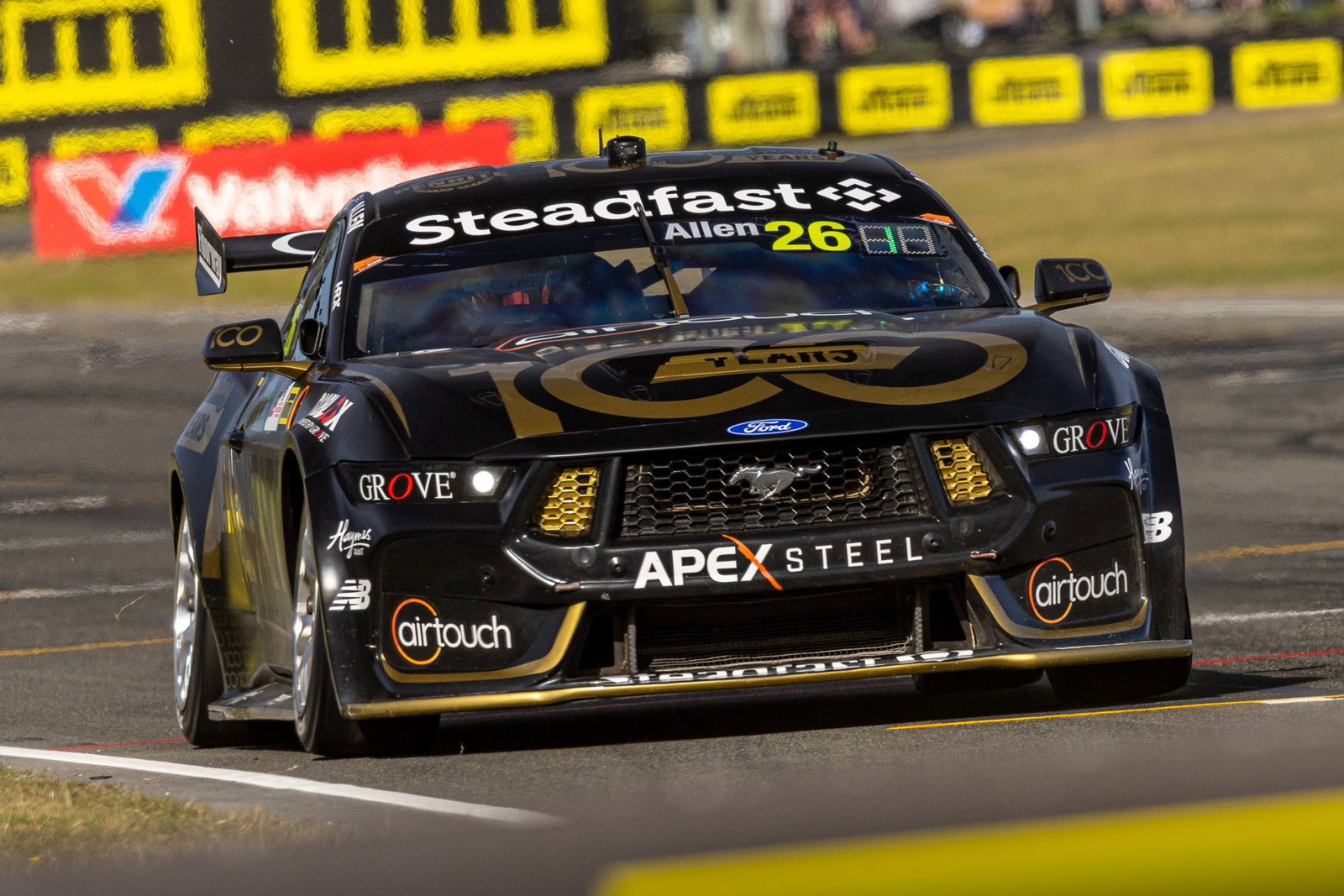 Kai Allen during the ITM Christchurch Super440