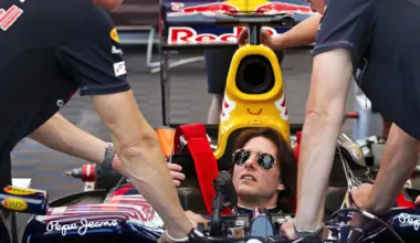 How Tom Cruise fell in love with Formula 1