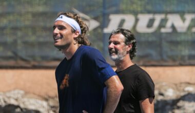 Tsitsipas defends Mouratoglou: « Spend a week with him »