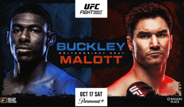 UFC Edmonton, Results, Joaquin Buckley, Mike Malott, UFC