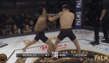 Vince Morales scores 63-second Tuff-N-Uff knockout