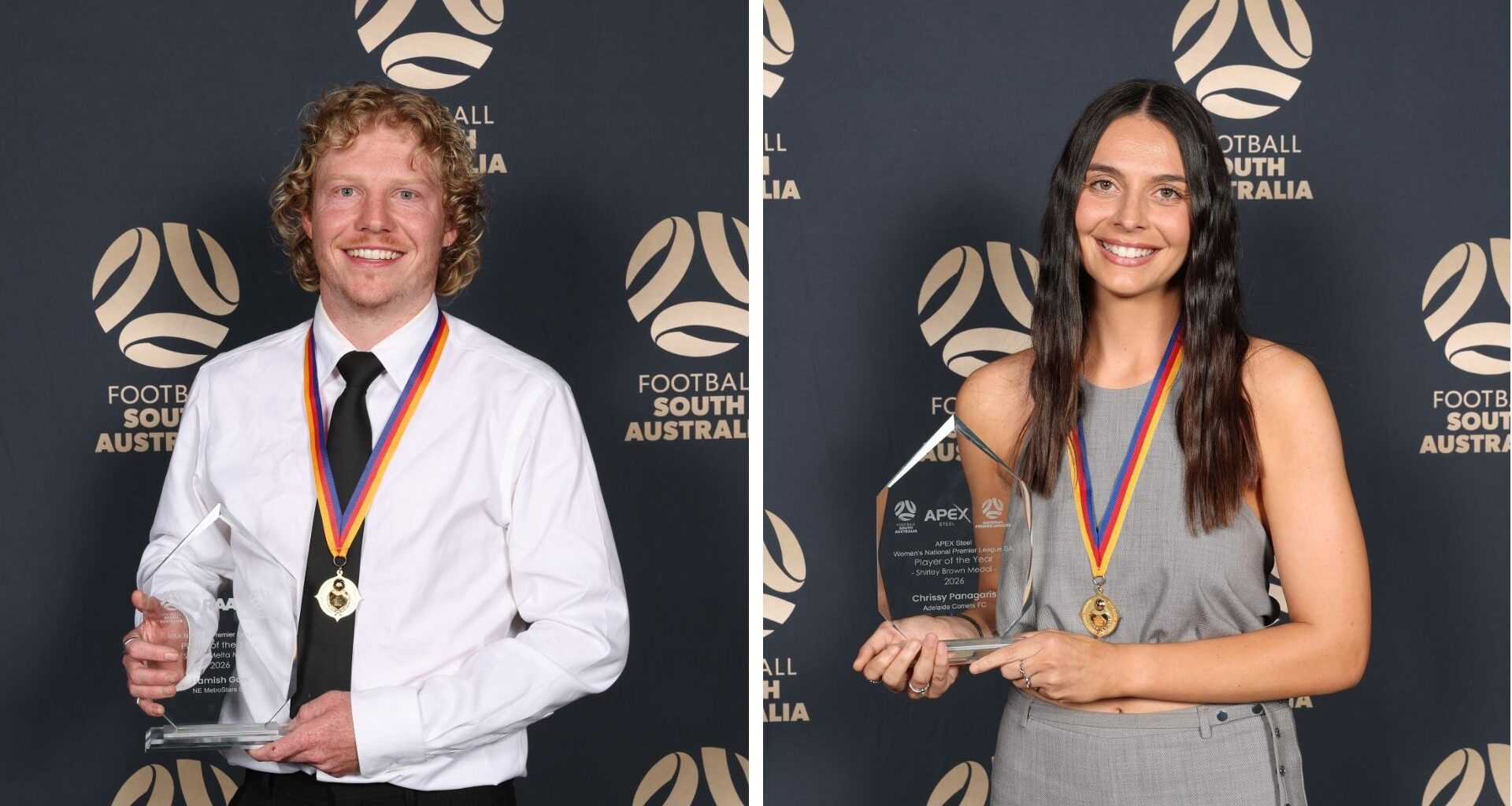 Panagaris and Gow claim top honours in tight medal counts
