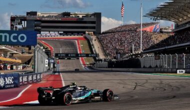 F1 2026 United States Grand Prix starting grid with four penalties