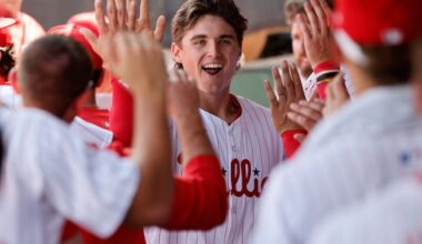 Aidan Miller is the top prospect in the Phillies' farm system.