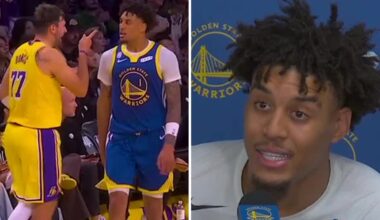 NBA 2026: Golden State Warriors rookie Yaxel Lendeborg calls out Luka Doncic for ref complaining, full press conference, video, reaction