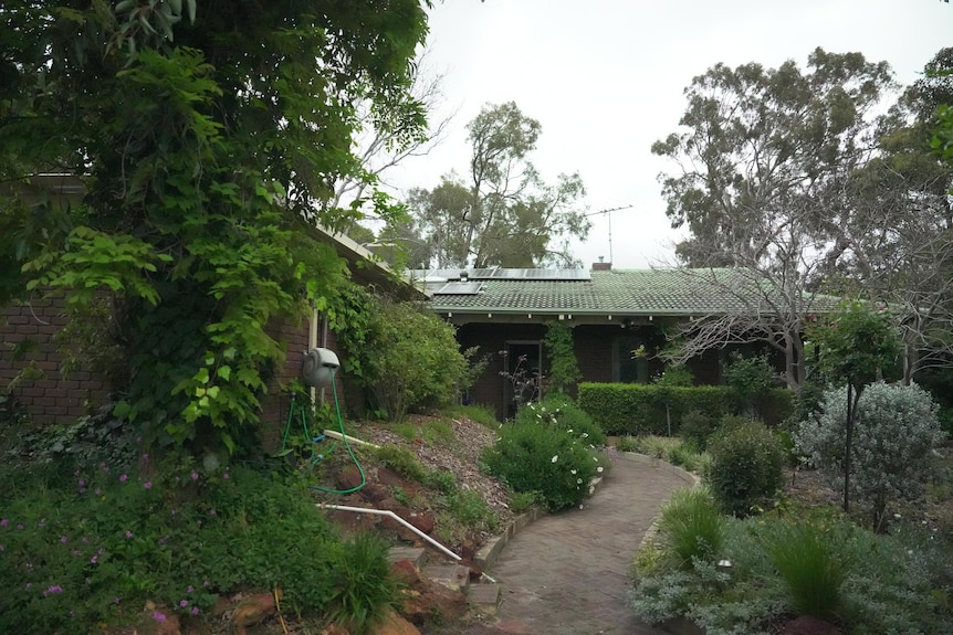 Exterior of Bob Emery's home.